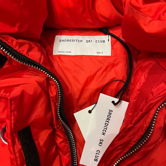 Shoreditch Ski Club Willow Oversized Puffer Jacket - Picture 9 of 15